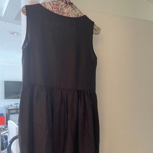 NotPerfectLinen NPL S/M Smock Midi Dress